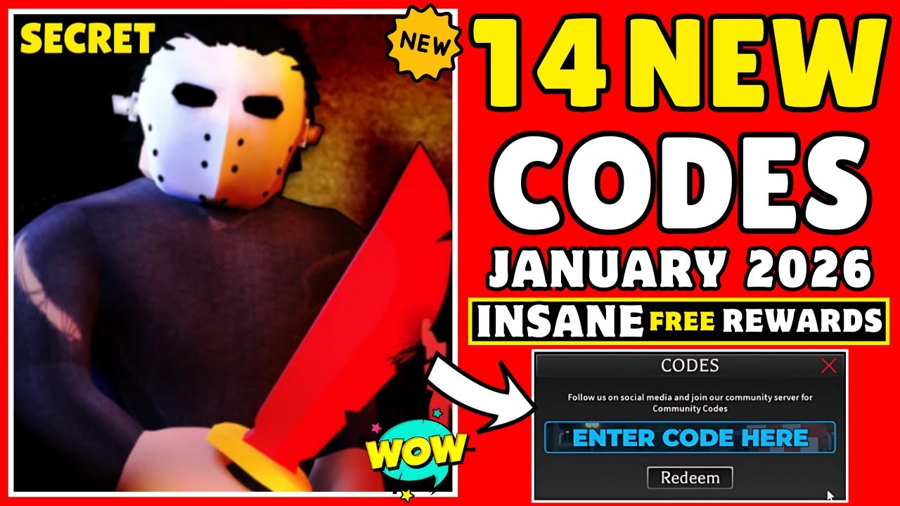 NEW YEAR UPDATE ROBLOX SURVIVE THE KILLER CODES IN JANUARY 2026 