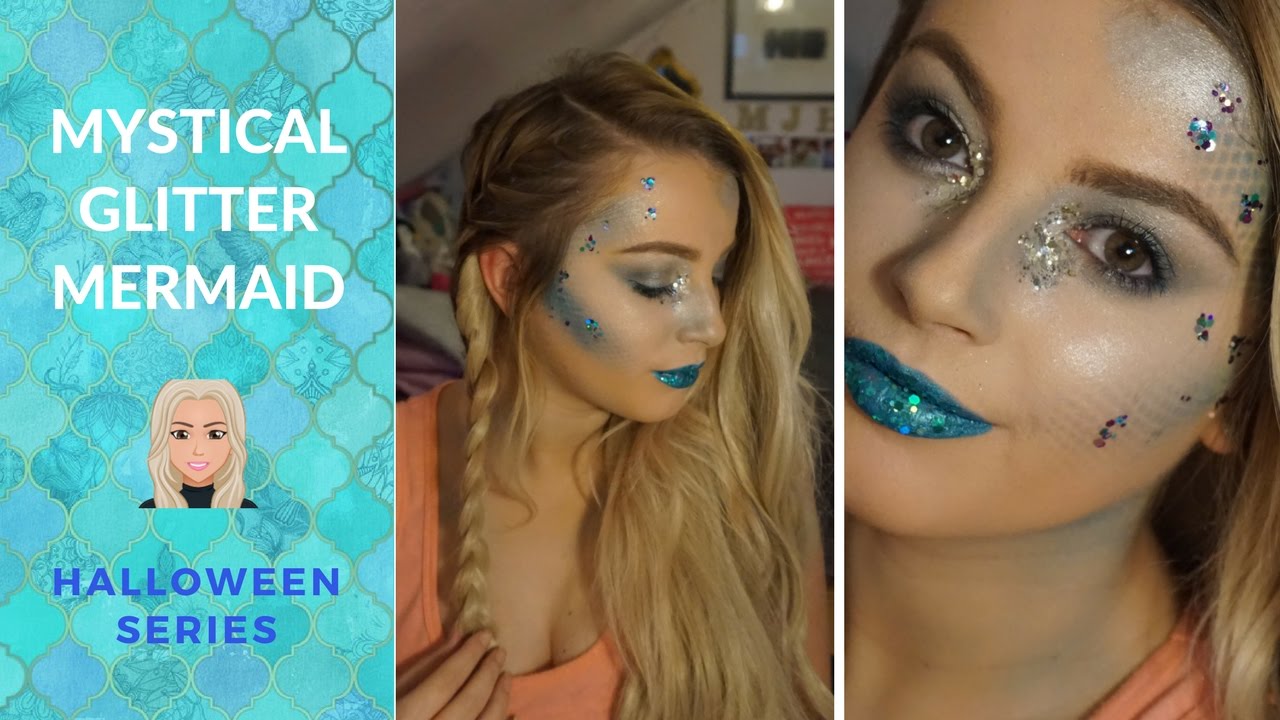 Glitter Mermaid Makeup Tutorial Mollyhadss YouTube