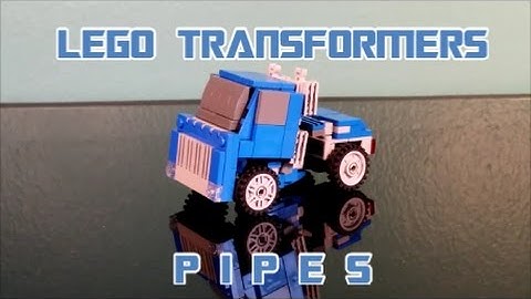 Lego Transformers Pipes G1 By BX Brix