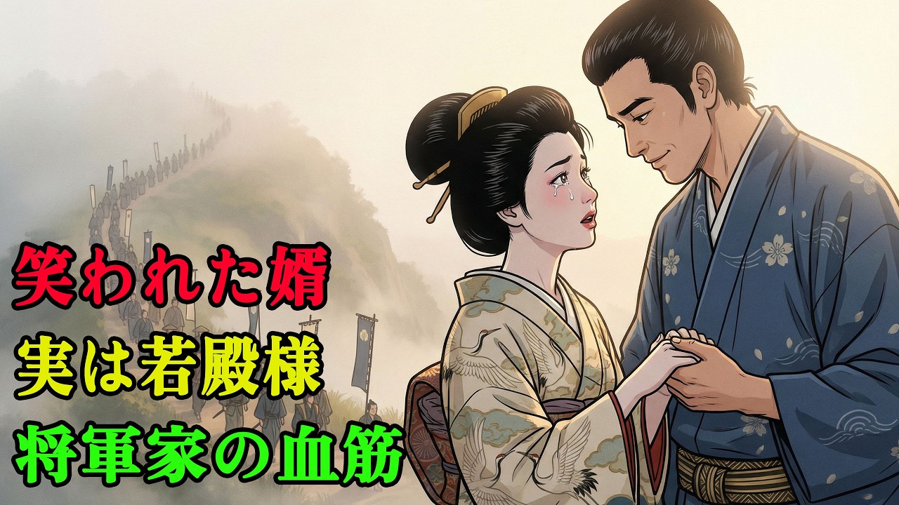 行き倒れの男を助け、娘の婿に迎えた豪農。親戚中から笑い者にされたが、その男が将軍家ゆかりの武士だと判明し… | 野談 | 伝説 | 昔話 | 説話 | 民話