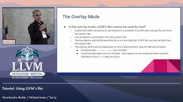 2022 LLVM Dev Mtg: Using LLVM