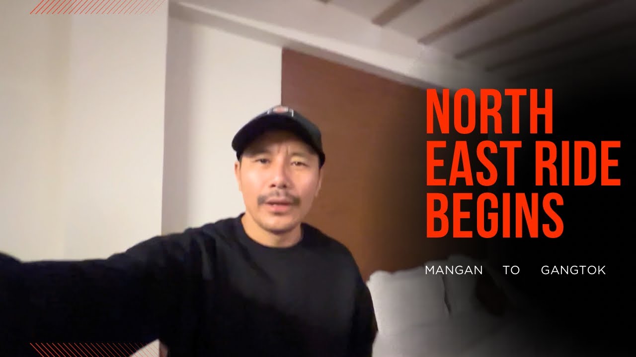 Mangan to Gangtok Bike Ride | Day 1 North East Ride | Sikkim Travel Vlog