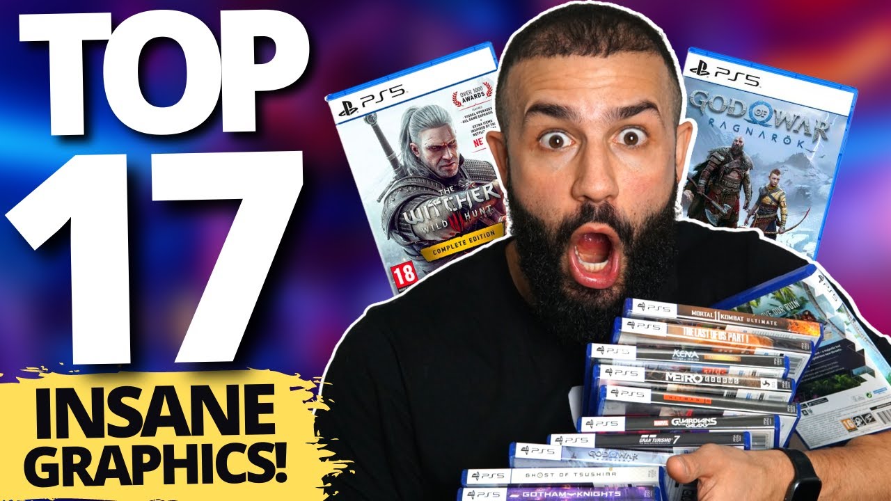 17 MUST PLAY PS5 Games With INSANE Graphics!