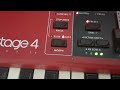 NORD STAGE 4 - Ativando o SLOW/FAST do ORGAN SECTION com o Pedal de Sustain  #hammond #organ #nord