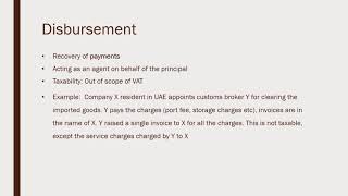 Disbursement vs. Reimbursement | RAG Associates Dubai