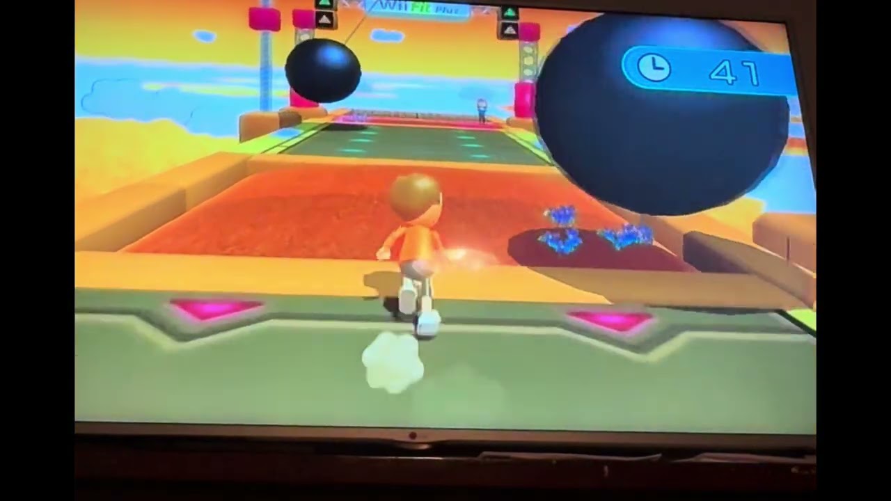 Wii Fit plus obstacle course ￼