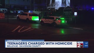 Teens charged with homicide in connection with Bellevue shooting