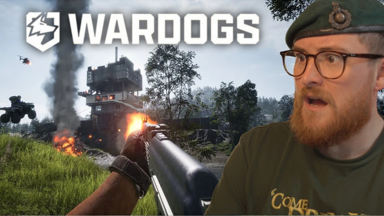 Royal Marine PLAYS WARDOGS For The First Time!