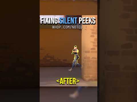 peek fast while being silent #valorant #valorantclips #gameplay