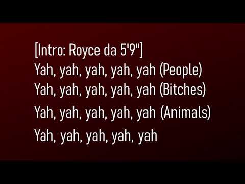 Eminem - Yah Yah (ft. Black Thought, ​Q-Tip & Royce da 5'9'') (Lyrics)  | Lyrics Please |