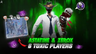 Dramatic Showdown: Astatine🇧🇩 & Zerox🇳🇵 Vs 6 Toxic Players - Whos Gonna Win?