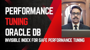 Oracle Performance Hack  Invisible Index for Safe Tuning