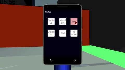 Unity game update 2 - Menu, phone, inventory -
