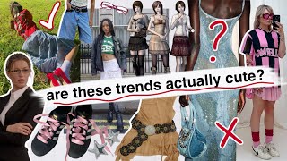 are these fashion trends actually cute?? (or have i scrolled tiktok too long)