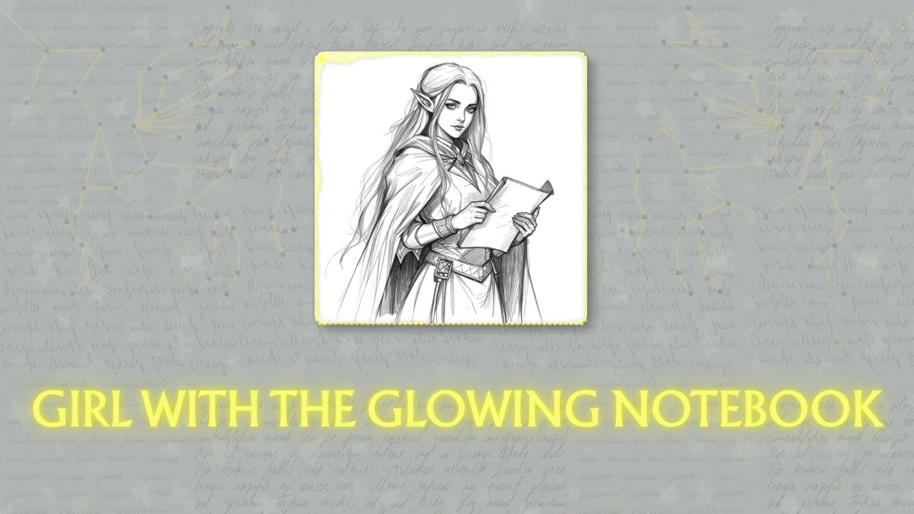 YouTube에서 The Girl with the Glowing Notebook 보기 YouTube에서 The Girl with the Glowing Notebook 보기