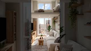 Small space, big comfort #ApartmentDesign #MinimalistLiving #InteriorGoals #DreamSpace #CozyHome