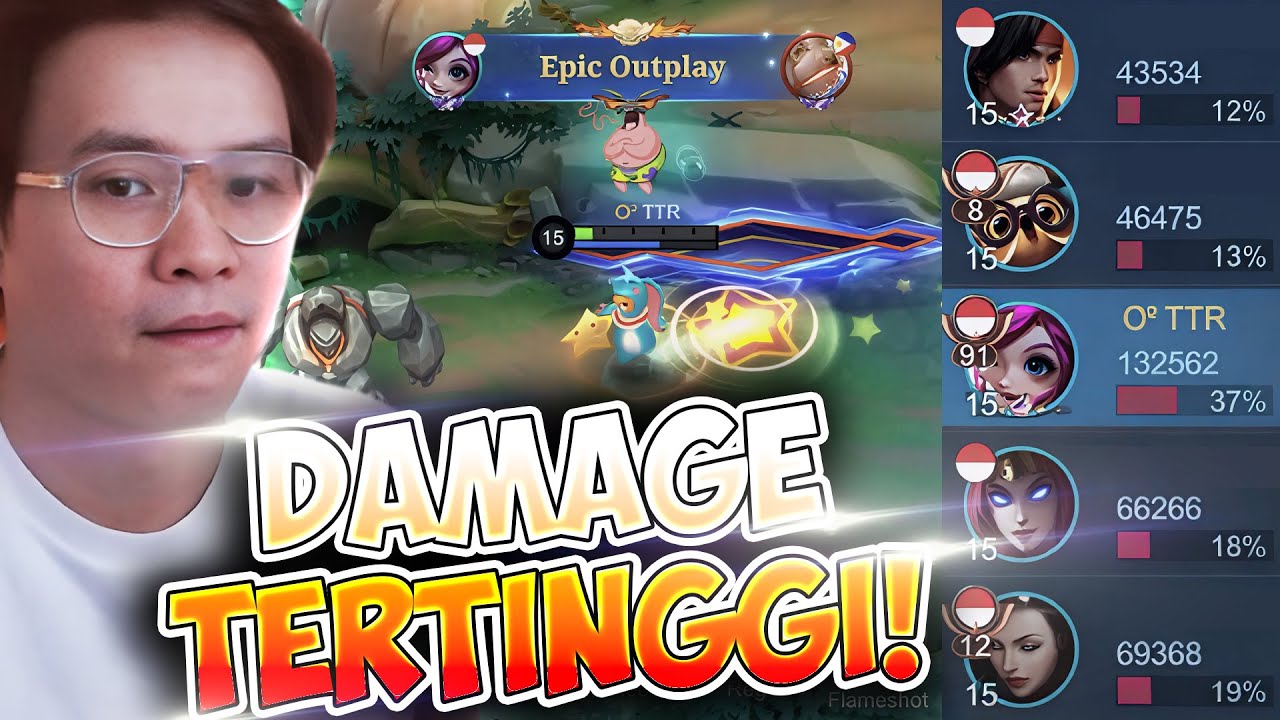 DAMAGE GUE LEBIH GEDE DARI HYPERCARRY, INILAH KEKUATAN NANAGOD SESUNGGUHNYA !! - Mobile Legends
