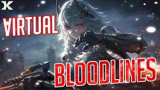 Nightcore - Virtual Bloodlines (Lyrics) by ONLAP & ANKOR