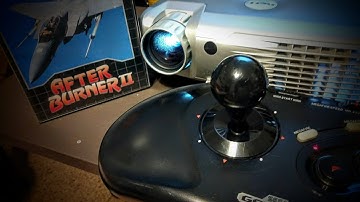 Super Scaler Sessions After Burner II (SEGA Genesis)  Projector Gameplay #34