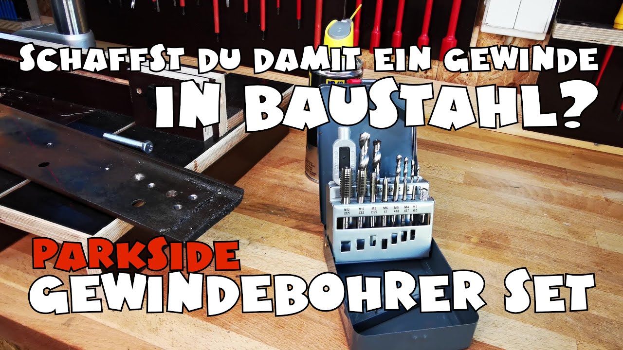 PARKSIDE® Ausprobiert: - YouTube Gewindeschneidsatz Lidl -