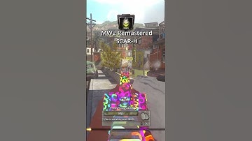 MW2 Remastered SCAR-H #callofduty #nostalgia