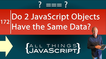 JavaScript Problem: Checking if 2 Objects have the Same Data