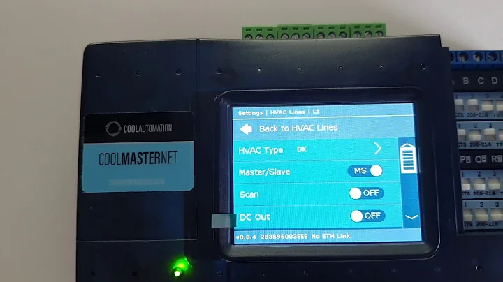 putting 16volts on to line1 Daikin non vrv any enquiry's email me on dave@coolautomation.com