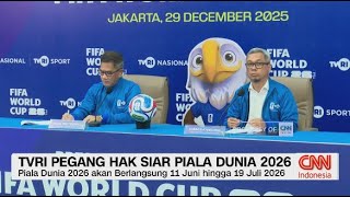 TVRI Pegang Hak Siar Piala Dunia 2026