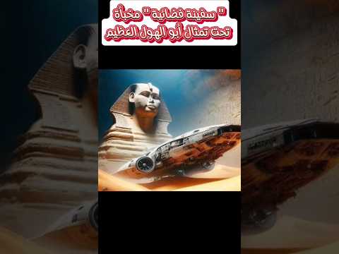 سفينة فضائية مخبأة تحت تمثال أبو الهول أبو الهول المصري أقدم بكثير من التاريخ الرسمي