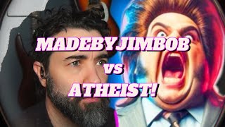 JIMBOB DESTROYS ATHEIST ON THE PROBLEM OF EVIL! @MadebyJimbob
