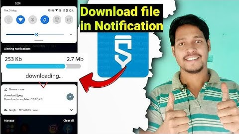 file download in notification activity project in sketchware pro #AndroidAppdeveloper #sketchware