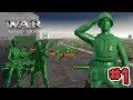 Epic Toy Line Defence! - Army Men of War - Episode One : the Gap in the Fence