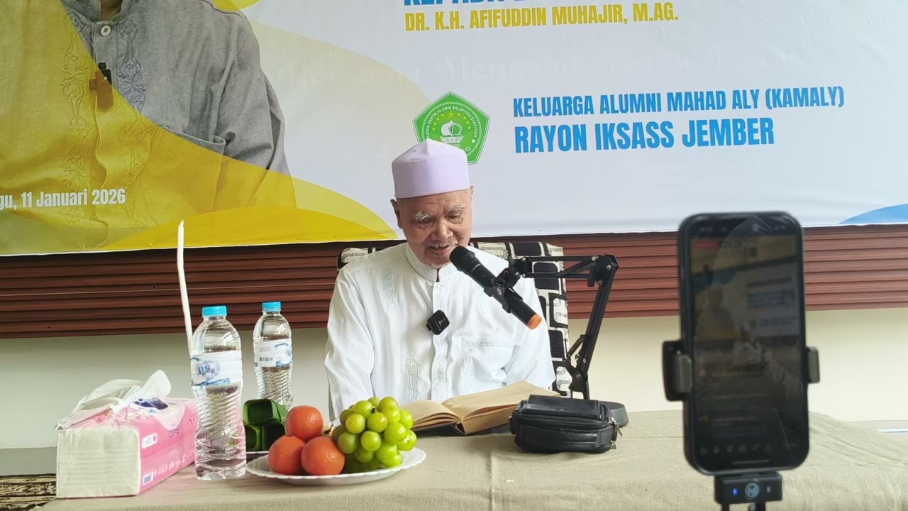 Pengajian Ihya Ulumuddin Oleh KH. Afifuddin Muhajir di Jember 