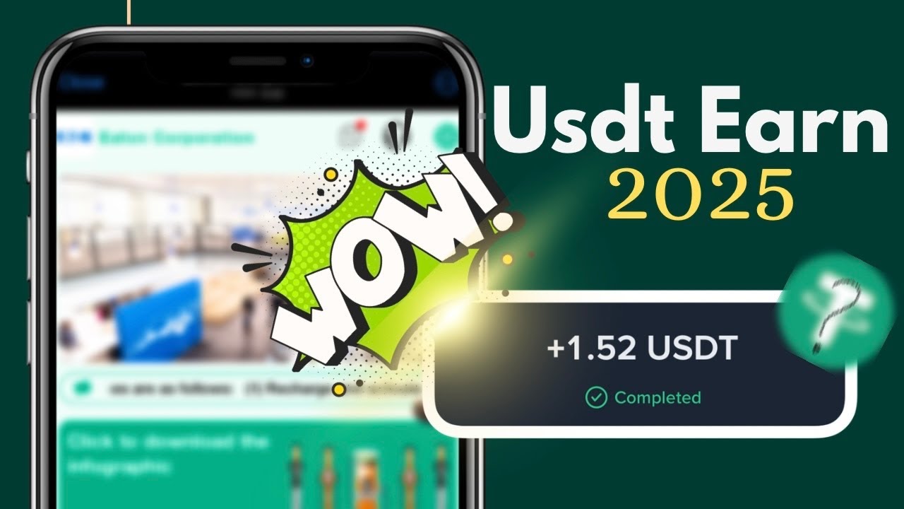 Usdt Earning | New E-Money Website in Sinhala 