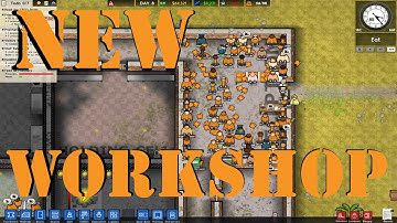 Prison Architect Ep4 - Building the Workshop