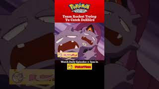 Team Rocket Trying To Catch Delibird