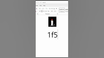 MS Word Candle 🕯️ Symbol Shortcut Key | Microsoft Word Tips and Tricks #shorts