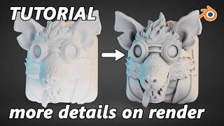 Fix flat looking renders in Blender using Ambient Occlusion