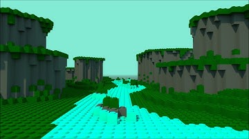 Landscape Picture - Magicavoxel