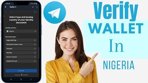How To Verify Telegram Wallet In Nigeria | Verify KYC In Telegram Wallet