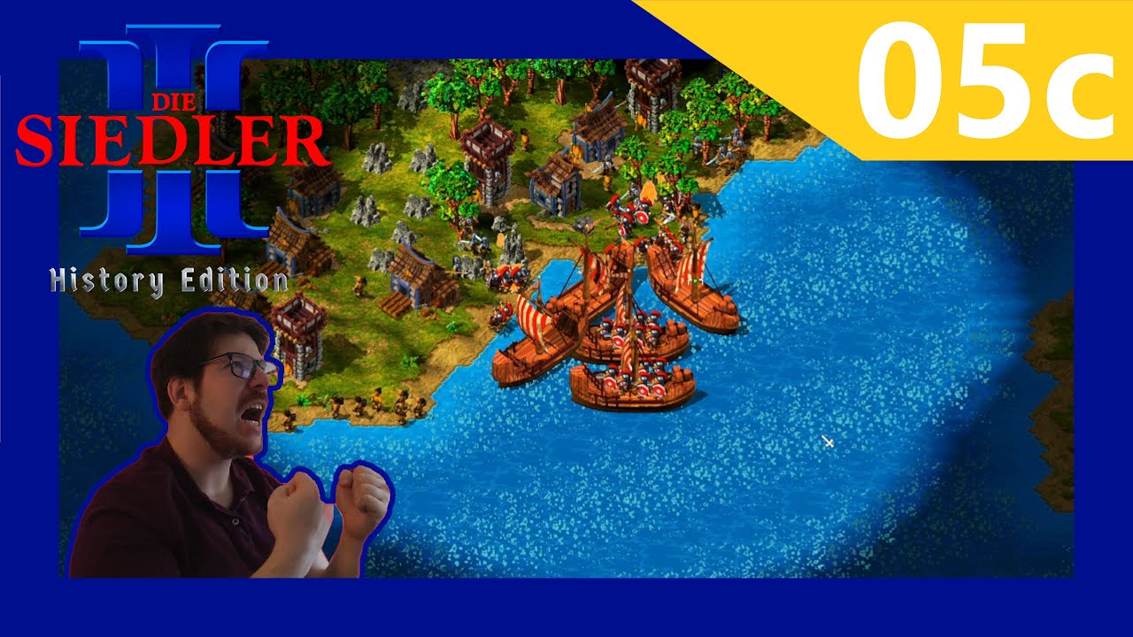 Let's Play | Die Siedler 3 | Römer Kampagne | Hauptspiel | Mission 05c