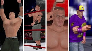 Evolution of John Cena Entrances in WWE Nintendo DS Games (2007-2011)