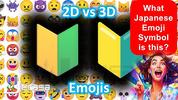Emoji Meanings, 2D vs 3D Emojis, Part 48 - Alphanumeric and Japanese Symbols | Noto vs Fluent Emojis