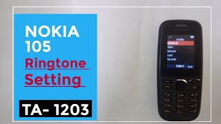 Nokia 105 ringtone setting - Nokia 105 me ringtone kaise set kare - How to set ringtone in nokia