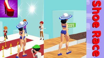 Shoe Race ​- All Levels Gameplay Android,ios (Levels 7-10)