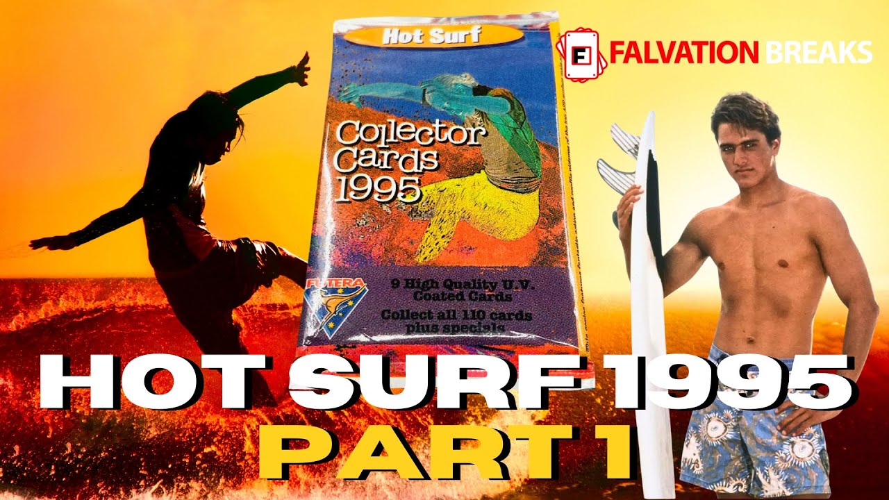 1995 Hot Surf Cards Box Break 🌊 (Part 1 of 4) | Chasing Hot Gold