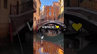 Venice at Sunset 💛 Romantic Canals That Feel Like a Dream #travel