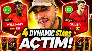 4 DYNAMIC STARS AÇTIM! 😳 EN İYİ AÇILIMIM OLABİLİR! | DLS 26