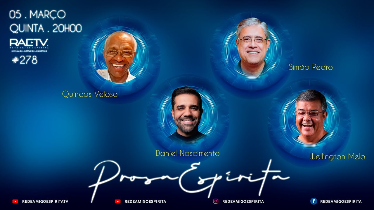 Prosa Espírita #278 - Simão Pedro de Lima