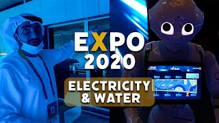 Expo 2020 in Dubai:  Electricity & Water - Getting a tour through a smart home